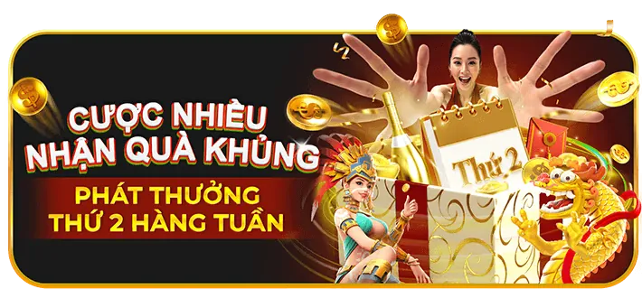 Thưởng nạp lại hàng ngày betvn casino