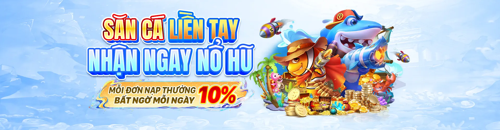 Trò chơi bắn cá betvn casino với đại dương sống động